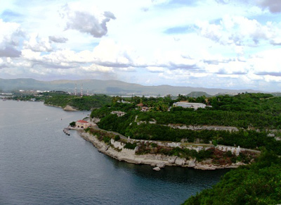 The Bay of Santiago de Cuba