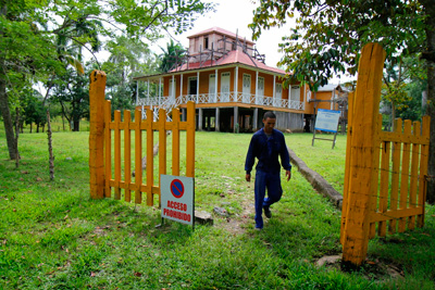 Fidel Castro's birthplace in Biran, Holguín, Cuba.