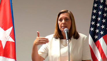 Josefina Vidal, Director General for the US in Cuba’s Foreign Ministry. Photo: Raquel Perez Díaz