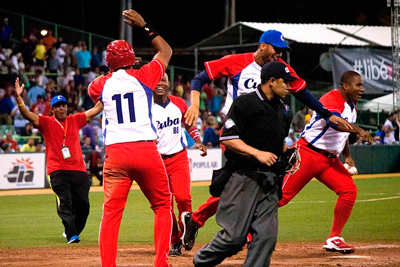 Cuba after their lone but highly important Caribbean Series Win on Wednesday.