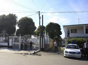 Gilberto's house during the police operation in January.