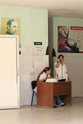 Havana health clinic.
