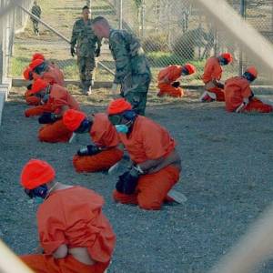 The US Guantanamo Prison Camp,