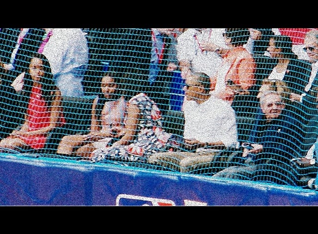 The Obama family and Raul Castro.