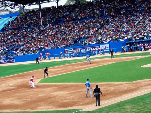 Tampa Bay Rays vs. Team Cuba. March 22, 2016