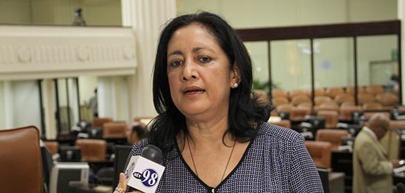 Alba Palacios, Secretary of the National Assembly. File photo: asamblea.gob.ni