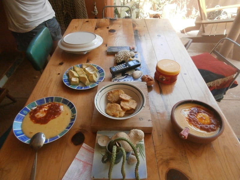 The lunch I made for my nephew on Sunday.