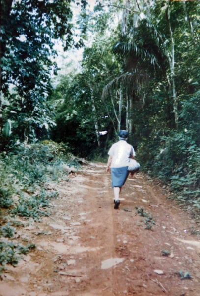 Walking to Candelaria (25 kms.)