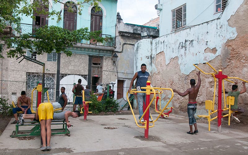 Durante los últimos años ha habido iniciativas para promover el deporte de masas. Foto: Raquel Pérez Díaz