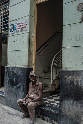 In Old Havana. Photo: Caridad