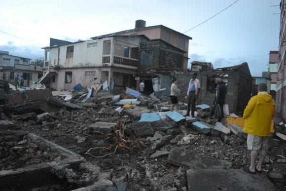 Typical scene in Baracoa after Hurricane Matthew struck.  Photo: cubadebate.cu