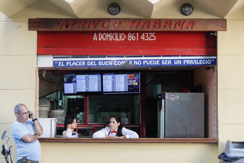 Cafeteria particular. Photo: Juan Suarez