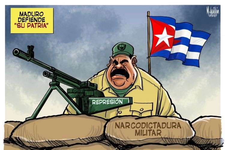 Resultado de imagen para Caricatura de Maduro en la horca