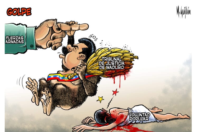 Venezuela's Maduro Hangs On (Cartoon) - Havana Times