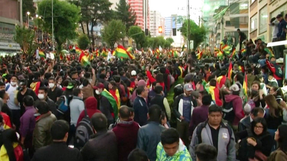 Protests Erupt In Bolivia Over Allegations Of Election Rigging - Havana ...