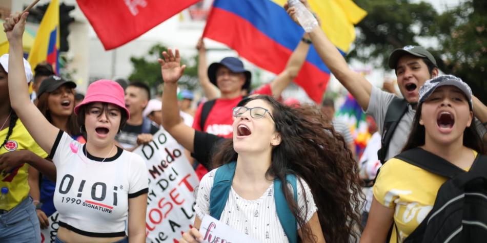 Αποτέλεσμα εικόνας για colombia protests