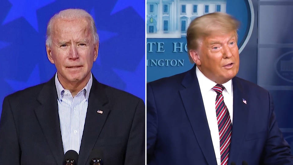 Biden Calls for Counting Every Ballot; Trump Claims Dems Are Stealing ...