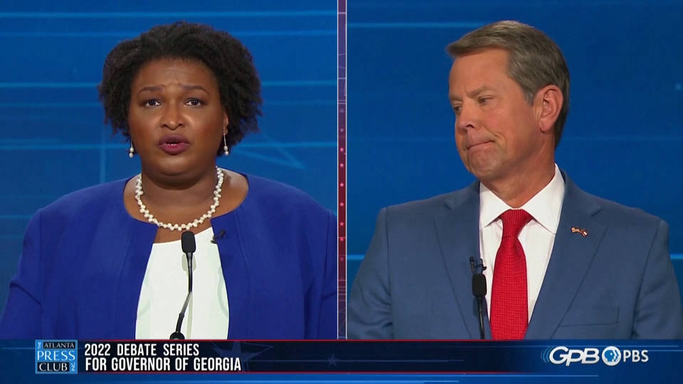 Stacey Abrams Calls Out GOP Gov. Brian Kemp Over Voter Suppression ...