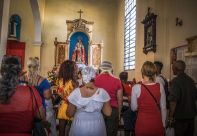 Celebrating Saint Barbara in Cuba