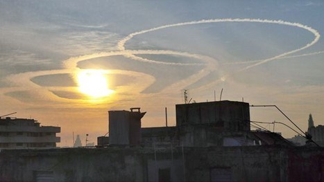 Strange White Circles in the Sky above Havana - Havana Times