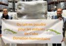 French Solidarity Group Sends Powdered Milk Aid to Cuba
