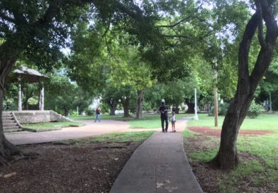 The Victor Hugo Park in Havana, Cuba