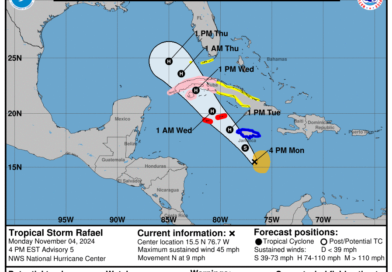 Tropical Storm Rafael Forms: Potential Threat to Cuba