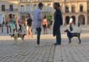 Movement in Old Havana’s Plaza Vieja