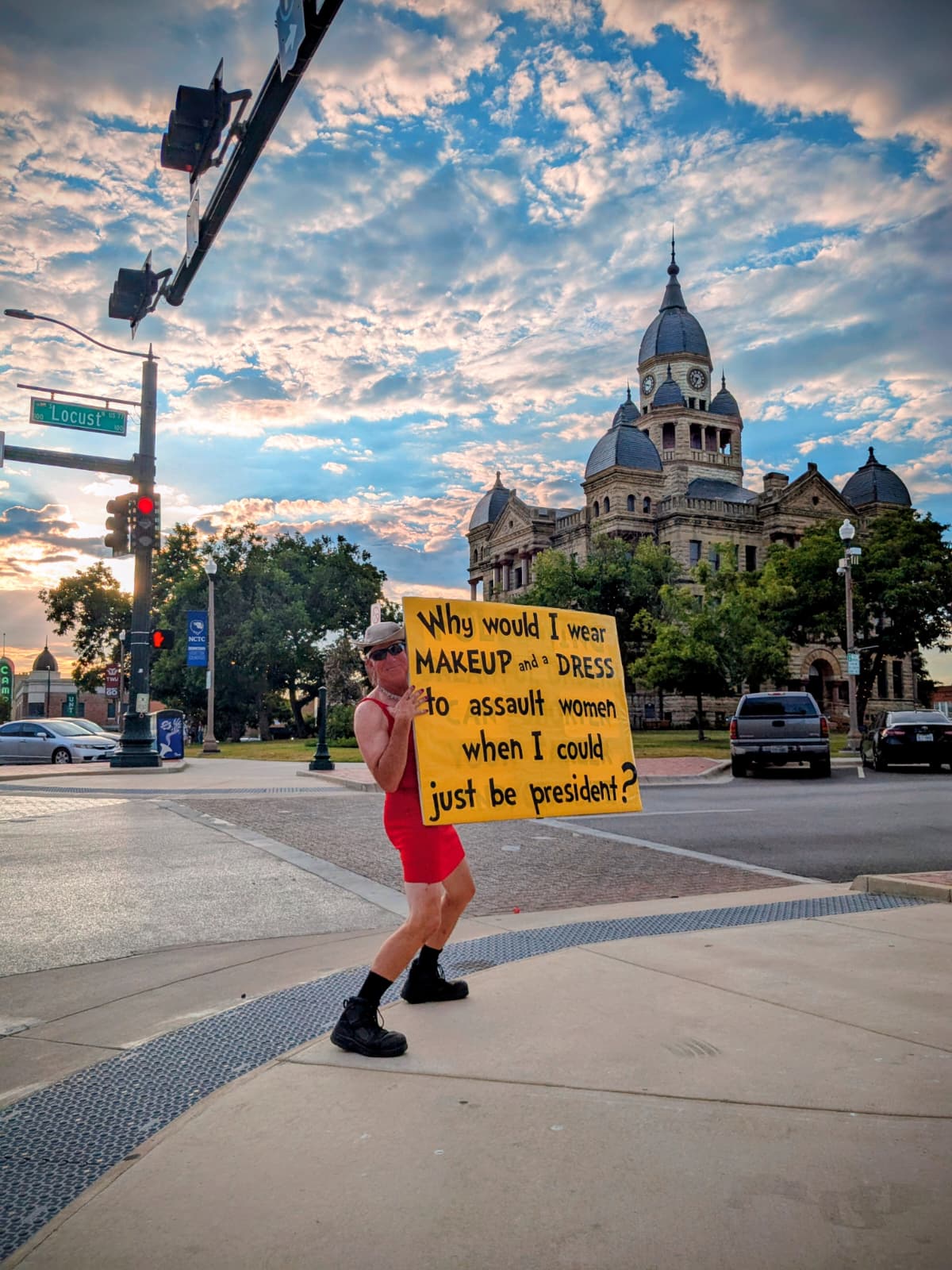 Activist in Denton, Texas, USA – Photo of the Day