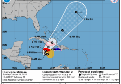 Powerful Hurricane Melissa Threatens Cuba after Jamaica