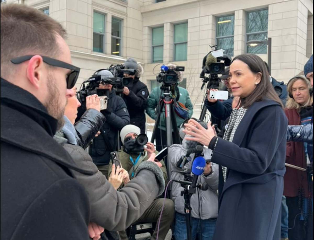 Venezuela: Maria Corina Machado after Meeting with Rubio