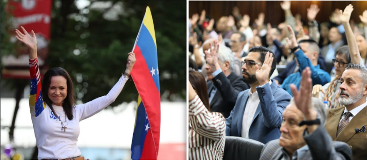 Venezuela: Maduro’s Party Sets Barriers to Machado’s Return